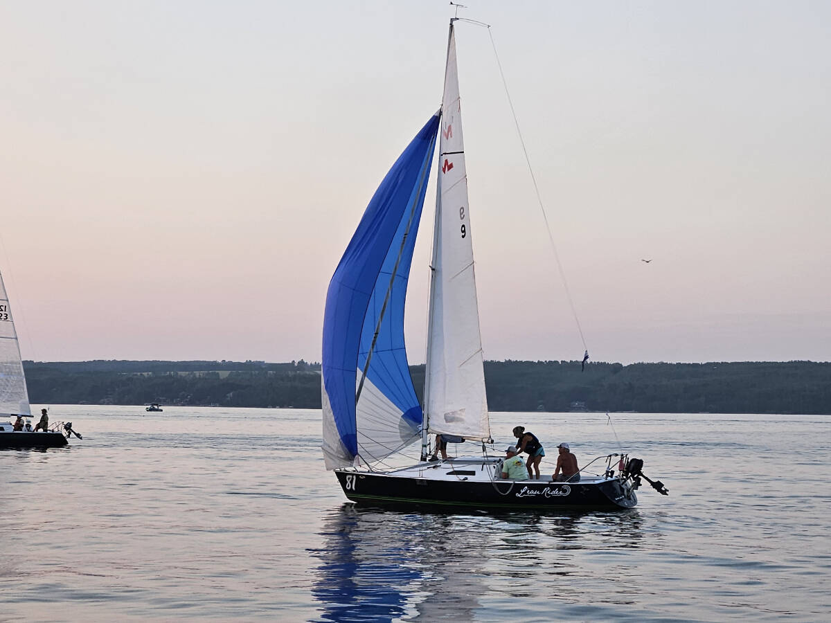 The Alberta Sailing Provincials are coming to Sylvan Lake and Camp Kuriakos Sept. 2 and 4. Photo courtesy the Sylvan Lake Sailing Club