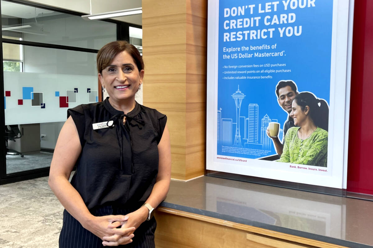 Kay Gandham, a Senior Financial Advisor at Envision Financial in Surrey. Photo courtesy First West Credit Union.