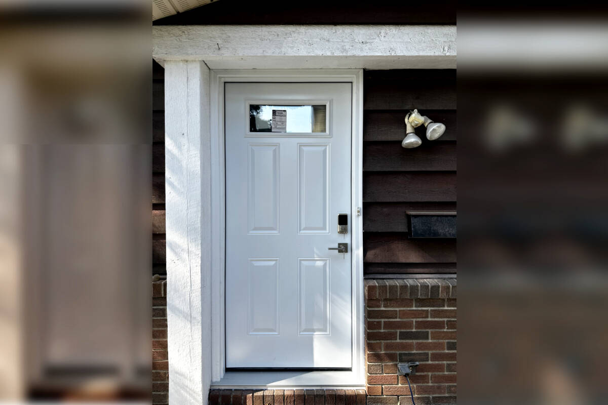 Fiberglass doors from Ecoline Windows offer excellent energy efficiency, and come in many styles. Photo courtesy Ecoline Windows.