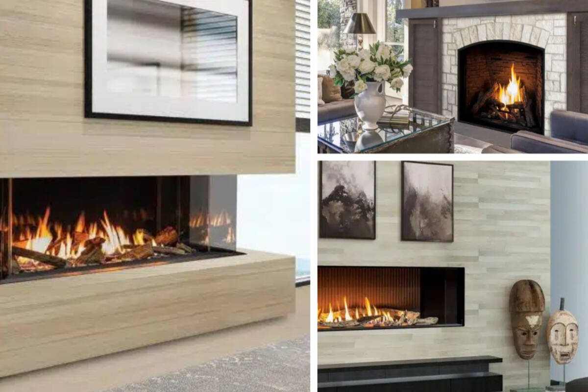 Gas fireplaces offer all the ambiance and warmth of a wood fireplace with the added benefits of being more efficient, convenient and clean.