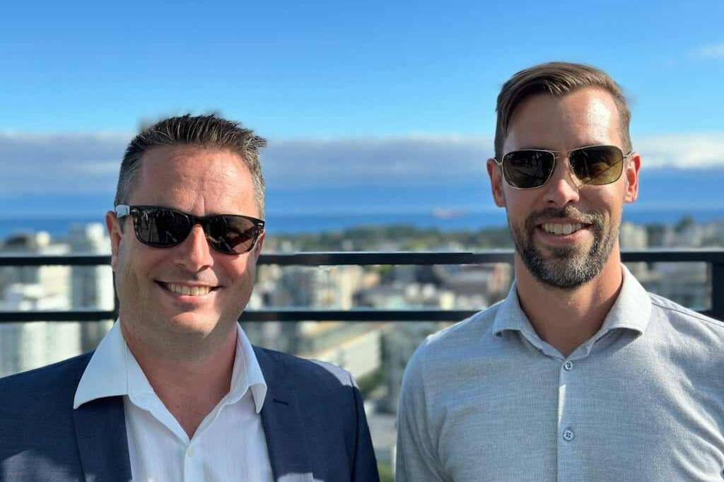 Ryan Patterson (left) and Mitchell Prothman (right). Photo courtesy of Alitis Investment Counsel Inc.