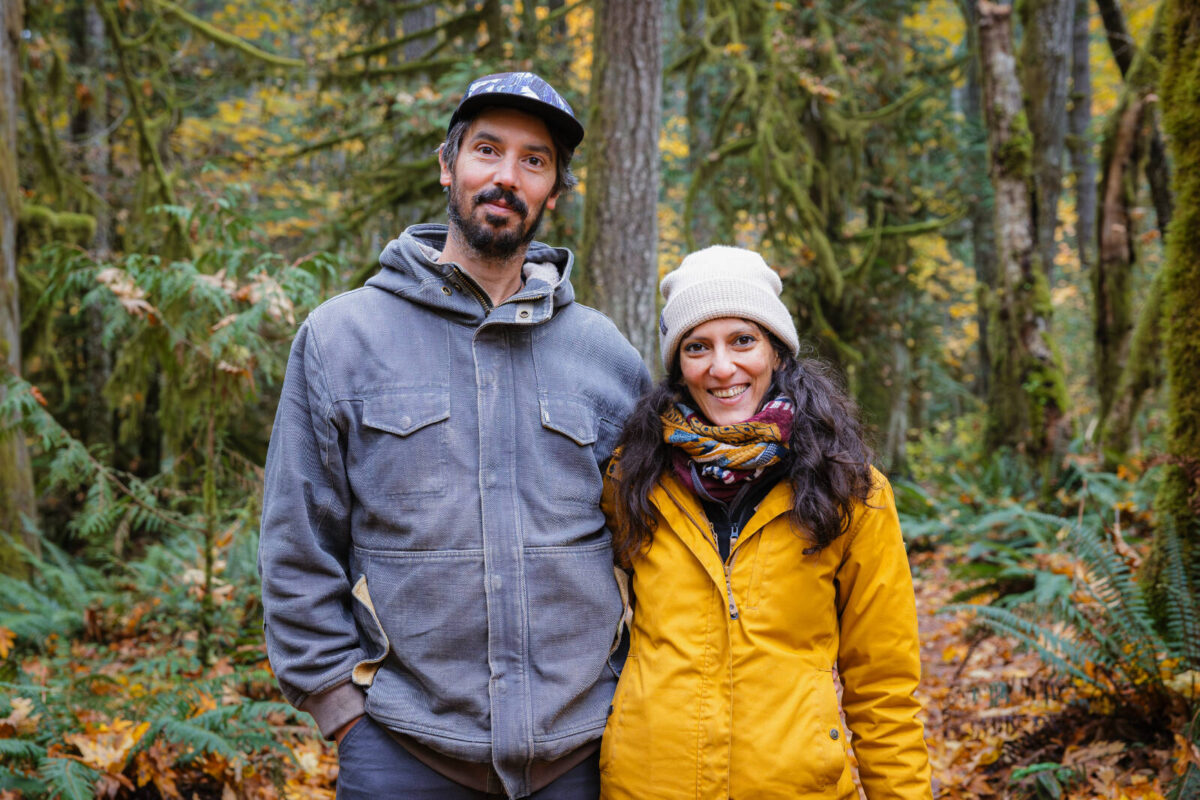 Ben Patarin and Célia Auclair cover some 20,000 kilometres of Island logging roads each year to find their edible treasures. Zen Seekers photo
