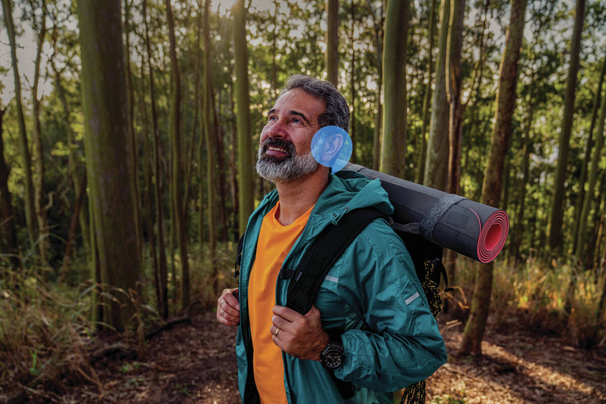 Technological advances that have put personalized hearing solutions at our fingertips have also brought options for every lifestyle and budget. Photo courtesy HearingLife