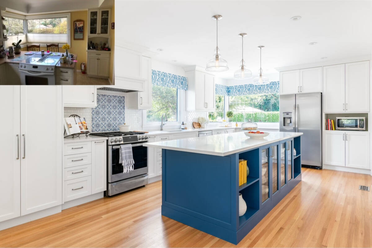 Open-concept kitchen renovations offer the opportuniity to maintain family connections and while cooking for family from the heart of the home. MAC Renovations photo