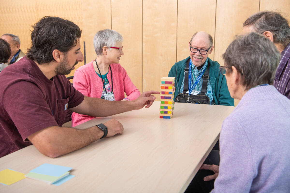 Tying something new, playing games and keeping social can help slow down the progression or reduce the risk of developing dementia.