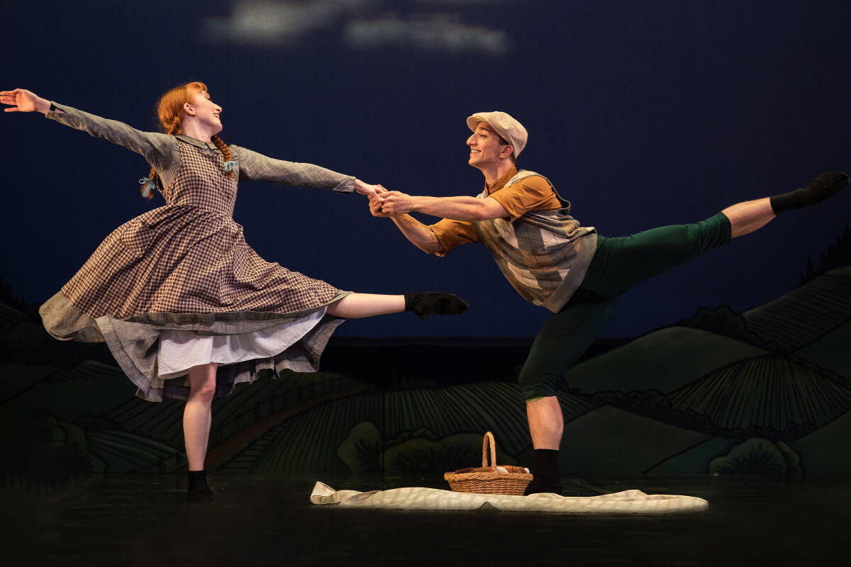 Daring, bold and funny, Ballet Jörgen’s <em>Anne of Green Gables</em> follows the adventure of Anne Shirley in the fictional town of Avonlea. Photo courtesy Chilliwack Cultural Centre