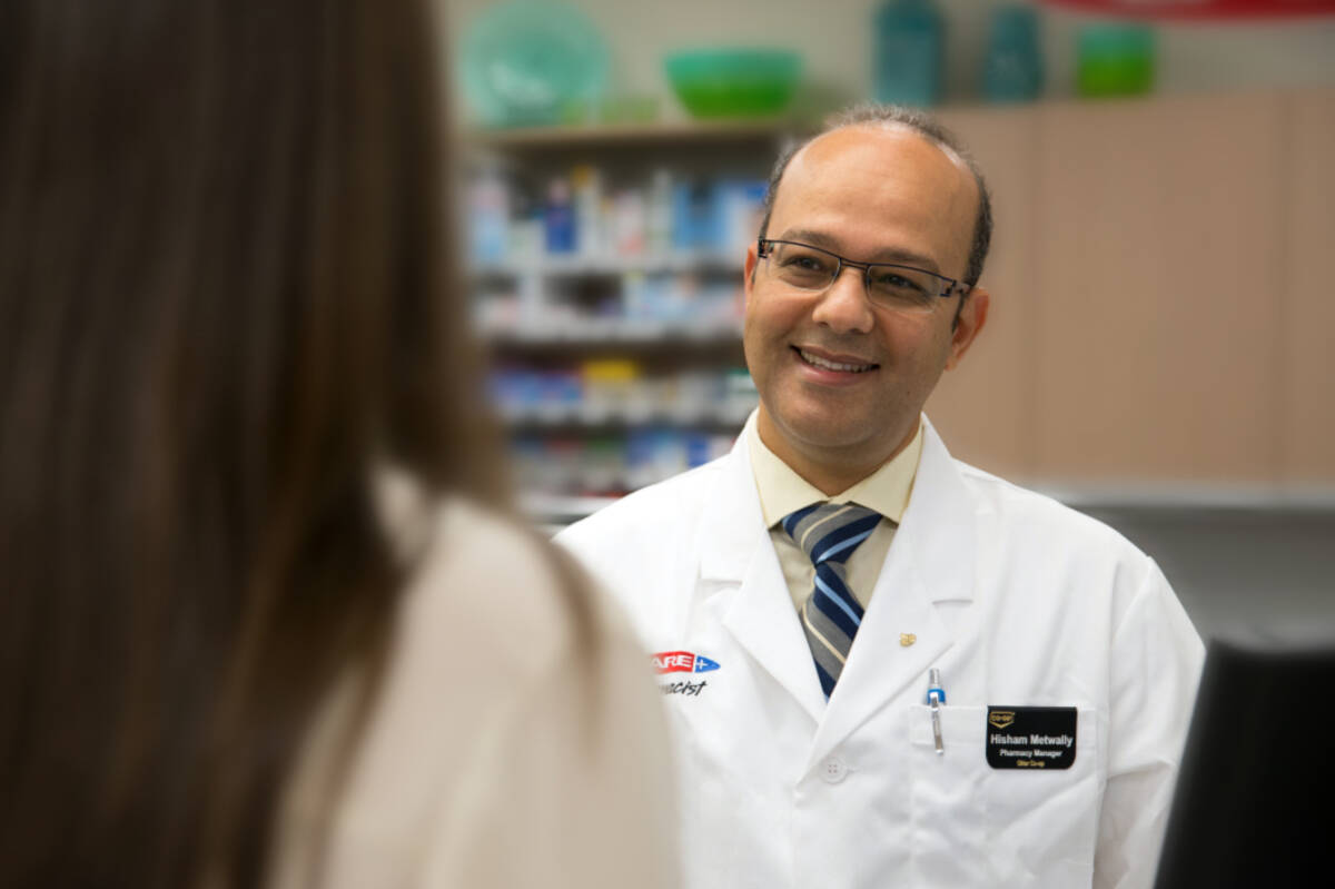 For those wanting to stop using tobacco products, the Quit Smoking, Quit Now and B.C. Smoking Cessation programs are three great places to start, says Hisham Metwally, Pharmacy Division Manager at Otter Co-op. Photo courtesy Otter Co-op