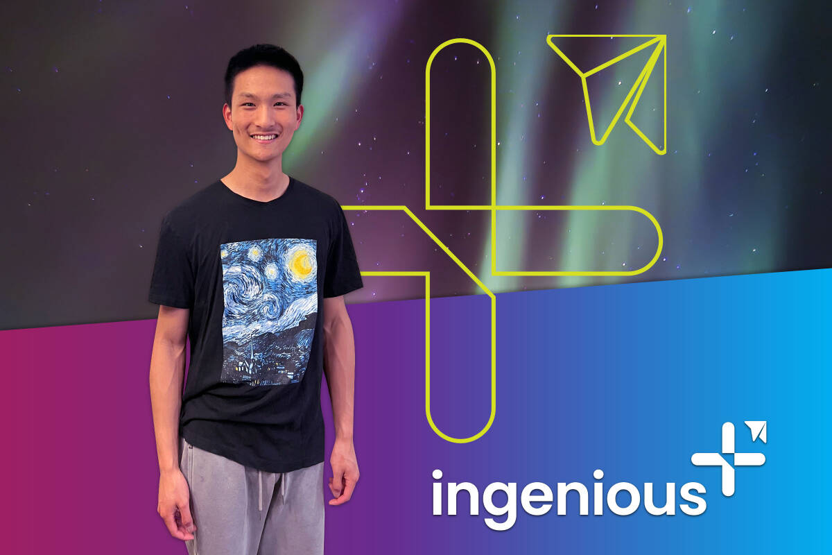 Through Ingenious+, young innovators can apply for a $1,000 award and learning opportunities to help develop ideas that could make a positive impact in their community and beyond. Photo courtesy Ingenious+