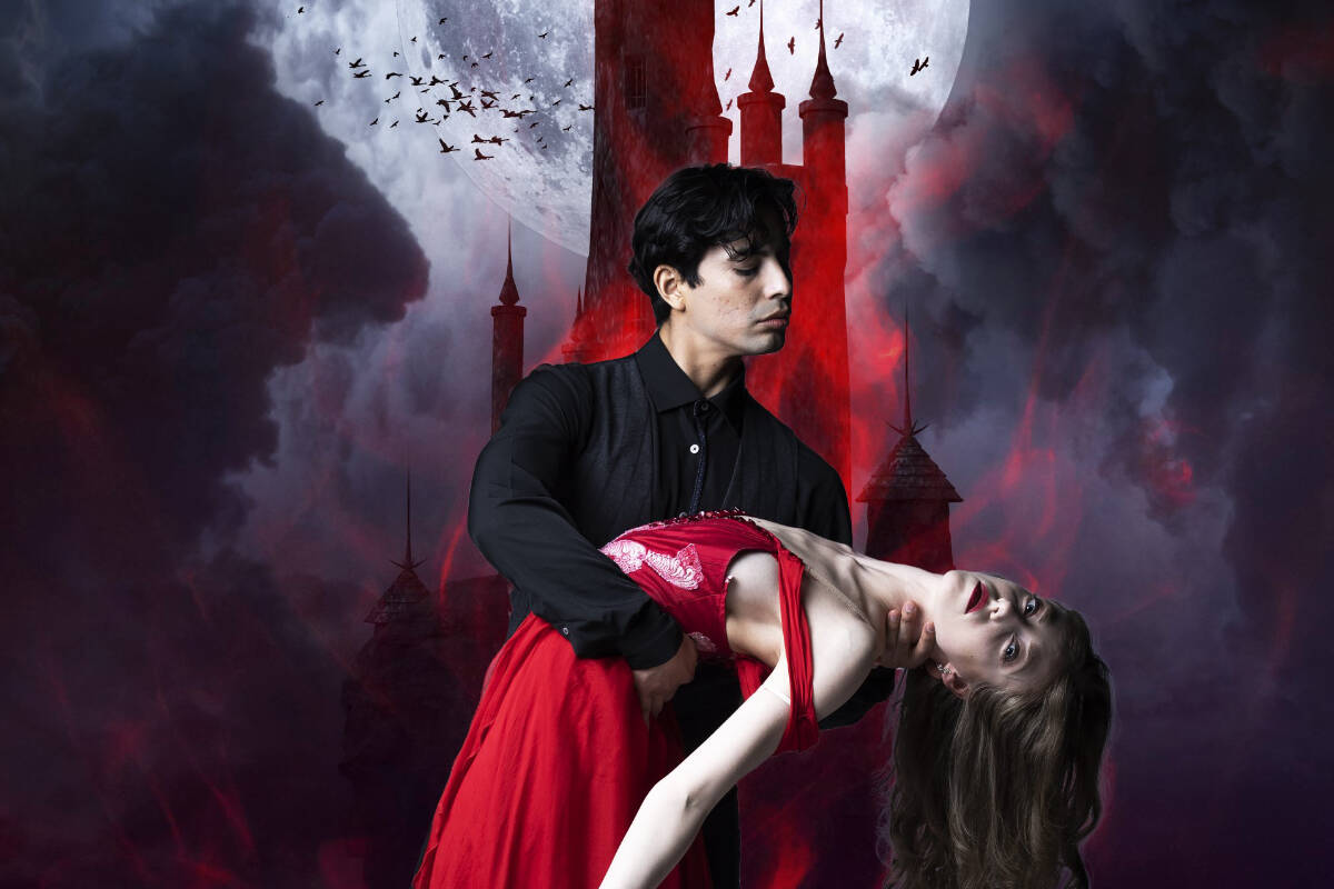 Ballet Victoria breathes new life into Bram Stoker’s gothic novel, Dracula, coming to the Chilliwack Cultural Centre March 22.