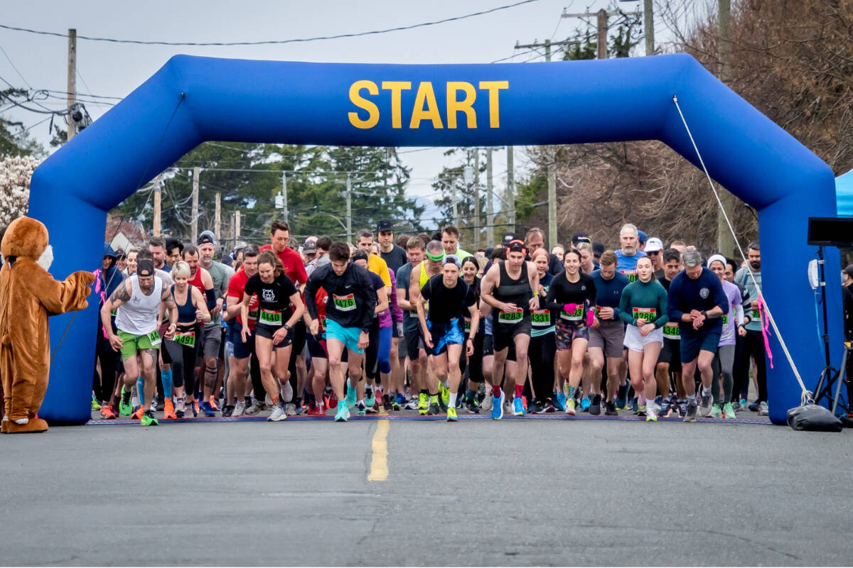 Presented by Lab Health on Saturday, April 13, the Esquimalt 5K welcomes hundreds of participants through a stunning route across the peninsula.