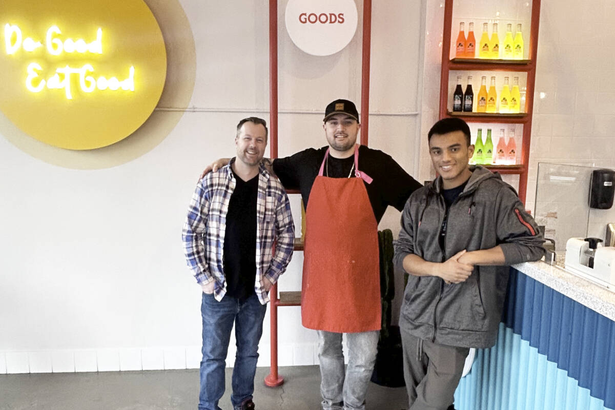 From left to right, Shawn, Josh and Jesse reflect on their time as Adult & Teen Challenge alumni now turned proud supervisors of Good Taco Sardis/Chilliwack.