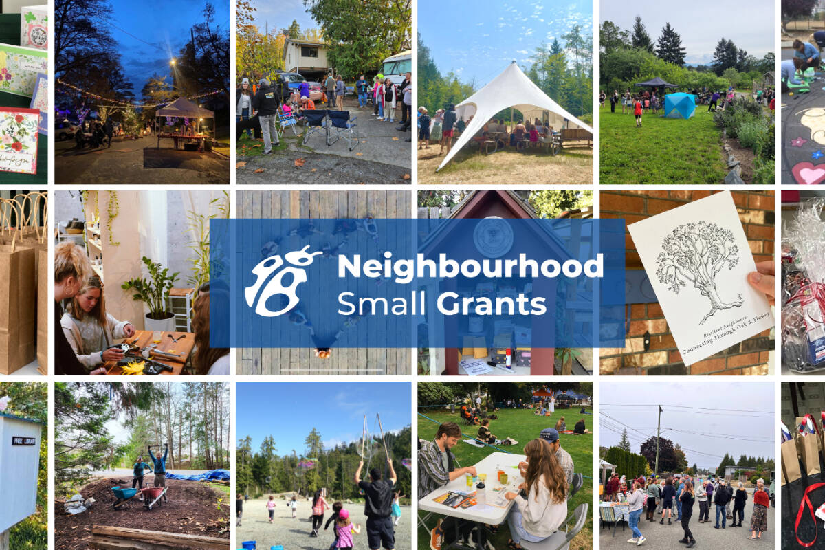 Founded by the Vancouver Foundation more than two decades ago, today, Neighbourhood Small Grants help 12 Island communities spread joy through inspiring initiatives. Photo courtesy NSG