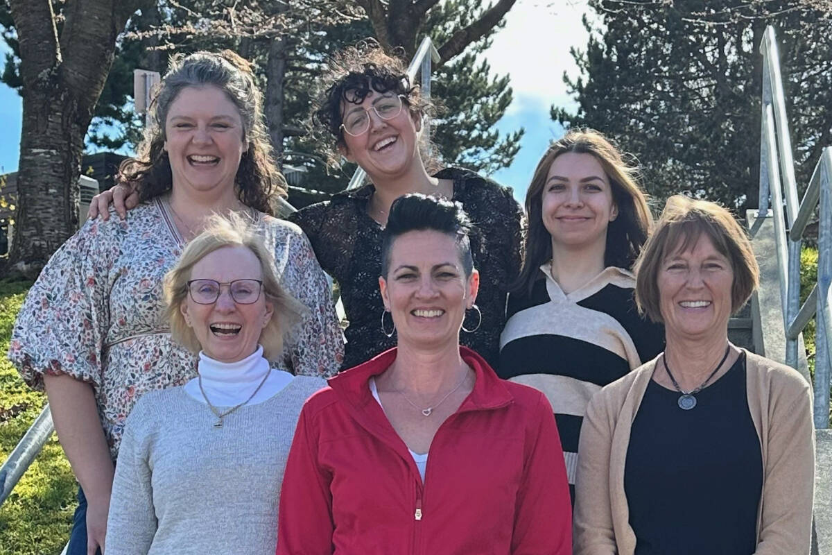 The John Howard Society of North Island is currently seeking contracted family caregivers for youth in Campbell River and the Comox Valley. Pictured: John Howard staff and family caregivers.