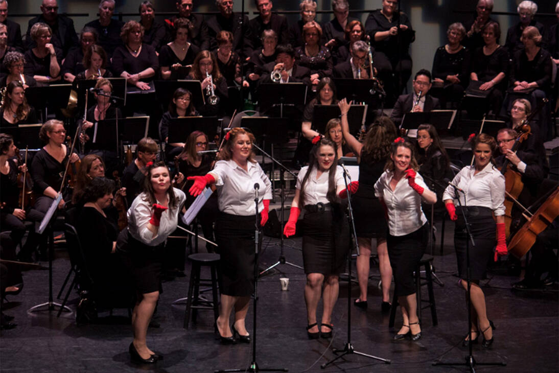 In Voices, April 19, the Chilliwack Symphony Orchestra celebrates spring with an eclectic program that spans baroque to contemporary and swing. Courtesy photo of Chilliwack Cultural Centre.