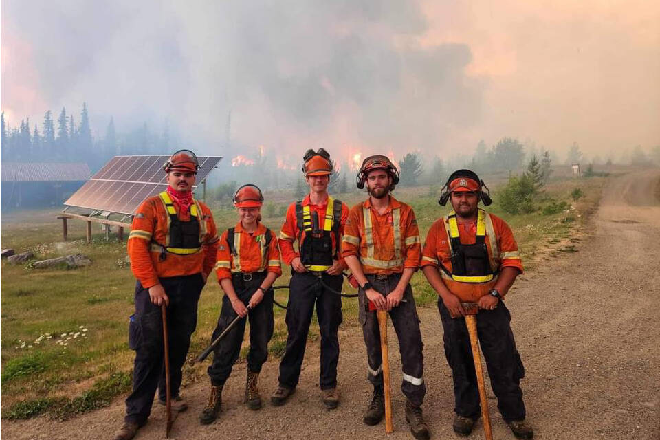 “All of our arborists are also experienced wildland Firefighters,” says Jared Witt of Osprey Tree Service.