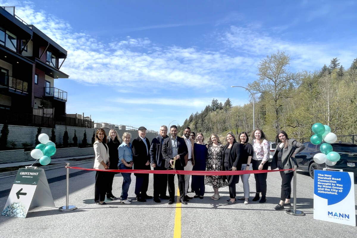 The Marshall Road Corridor Improvement Plan will ease community access in and around Abbotsford. Photo Courtesy of Ffith Avenue.