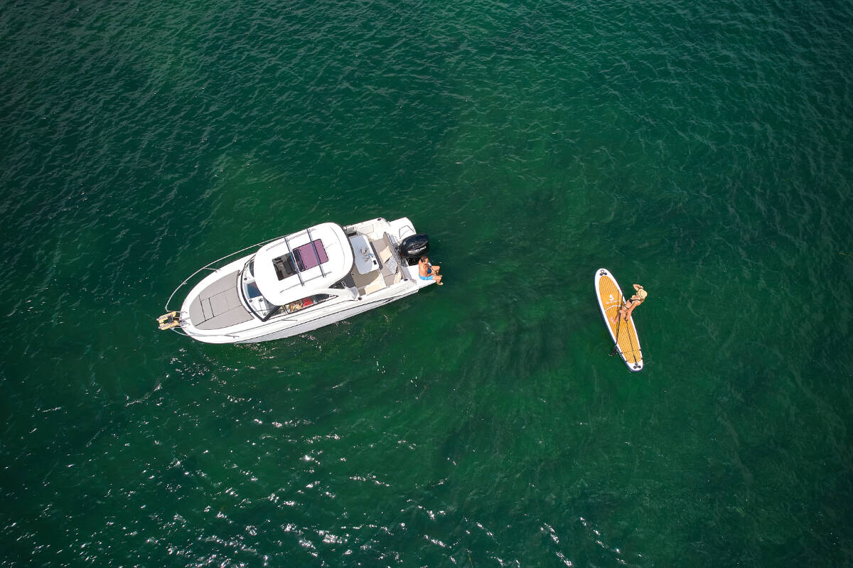 The underlying motivation for Club YOLO’s service model is the desire to make boating accessible and enjoyable without the usual ownership hassle. Photo courtesy of Beneteau Boats.