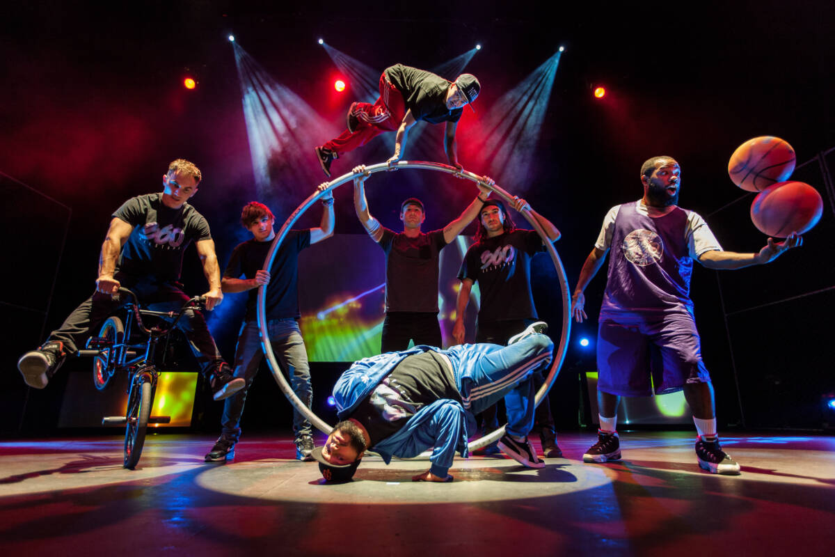 The 360 All Stars boast a stellar cast of athletes and artists who’ll take the stage at the Vernon & District Performing Arts Centre as part of North Okanagan Children’s Festival. Photo courtesy VDPAC