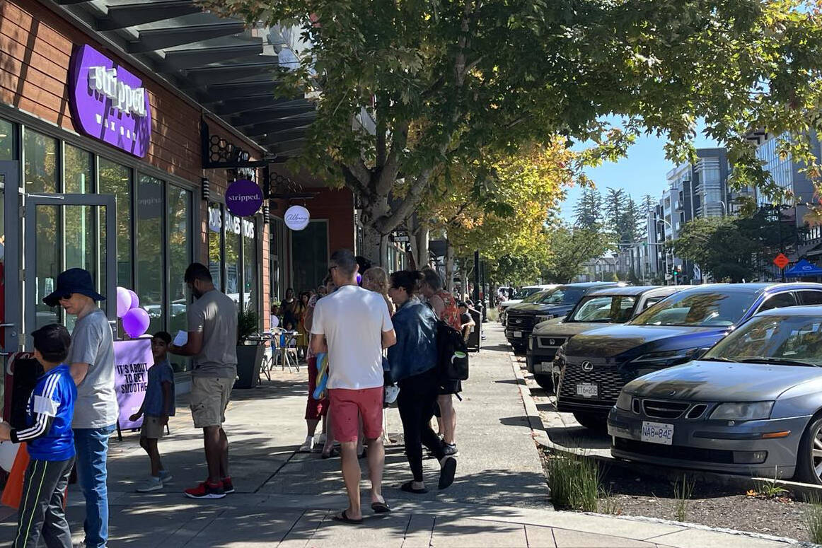 Willoughby Town Centre in Langley features more than 50 shops, services and restaurants. Photo courtesy Willoughby Town Centre