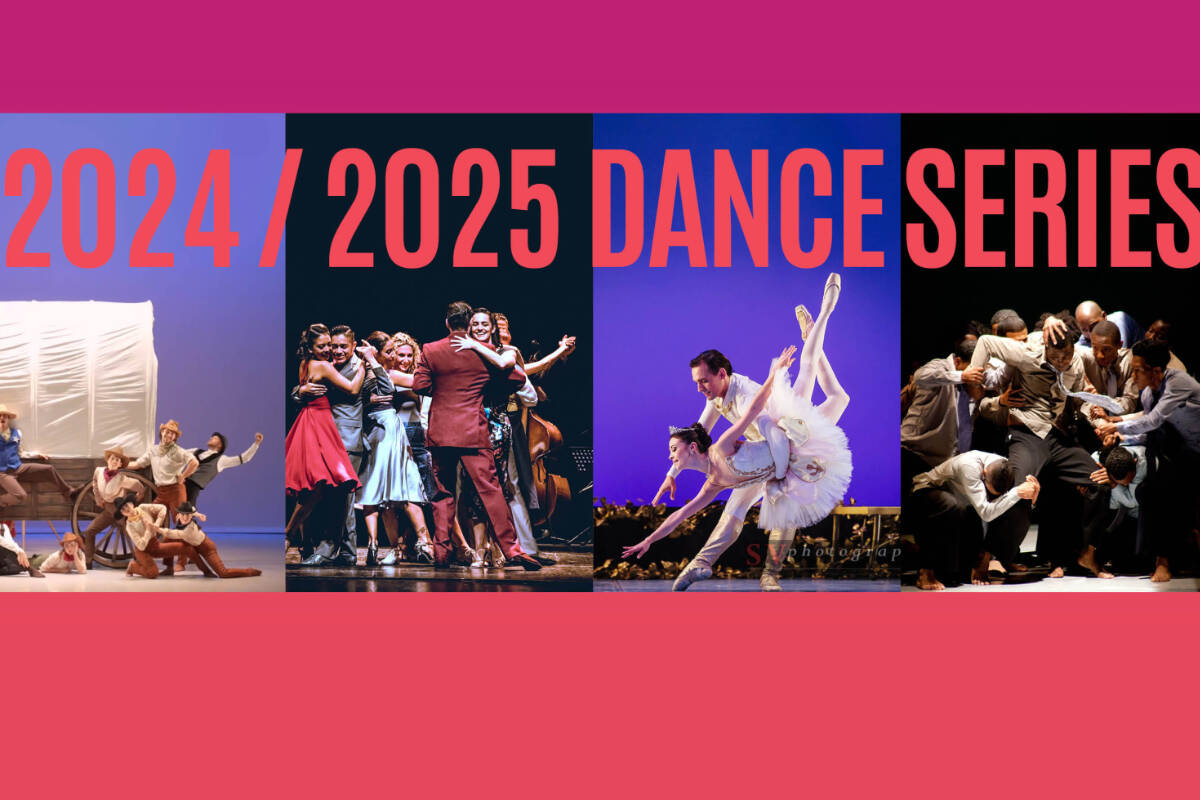 Four unique dance performances are scheduled as part of the coming season’s Spotlight Dance Series. Courtesy Vernon and District Performing Arts Centre