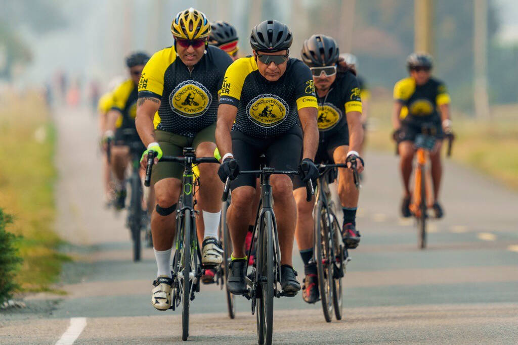 The Conquistadors of Cancer cycling team welcomes riders of every skill-level for the Tour de Cure, an essential fundraiser for the BC Cancer Foundation. Courtesy BC Cancer