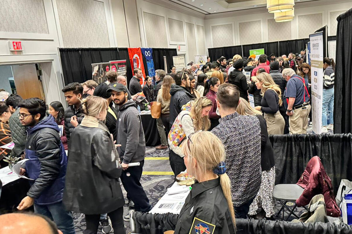 Black Press Media’s Langley Hiring & Post-Secondary Education Expo is coming up Tuesday, June 18 at Coast Langley City Hotel Convention Centre. Black Press Media photo