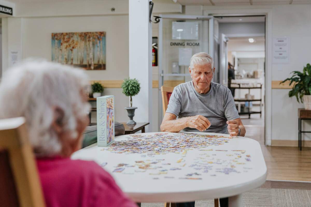 Games and puzzles can help keep our minds active and boost physical dexterity. Photo courtesy Silver Springs