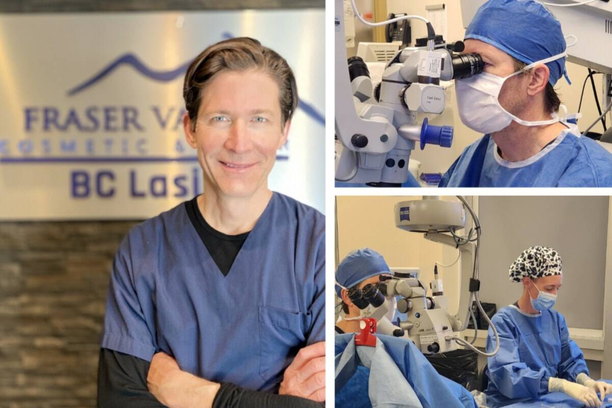 Ophthalmologist Dr. Joseph King, MD FRCSC DABO, from Fraser Valley Cataract and Laser/BC LASIK in Surrey.